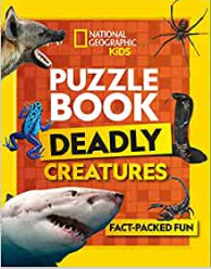 Puzzle Book Deadly Creatures